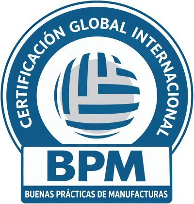 Sello de certificación BPM, Buenas Prácticas de Manufactura, de IGC